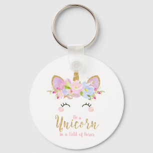 Cute Unicorn Key Ring Gift Birthday Favour