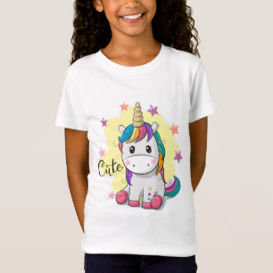 Cute Unicorn Kids tshirt
