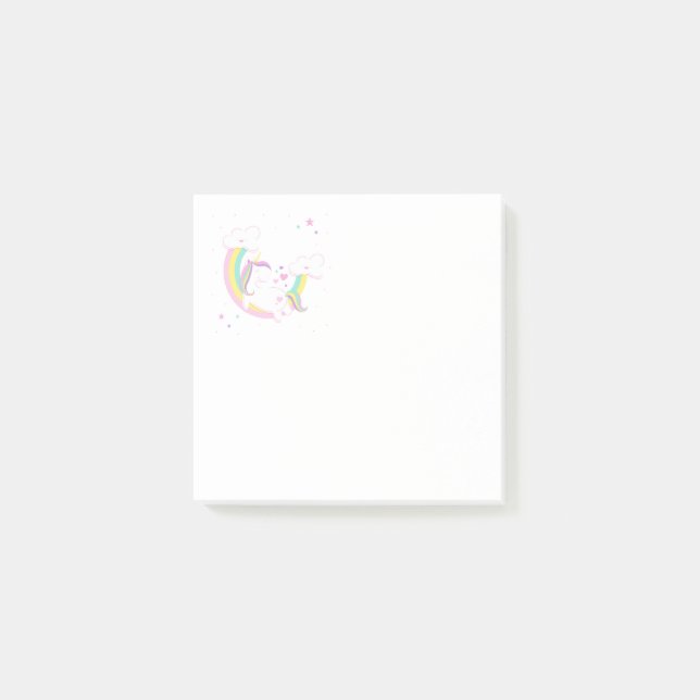 Cute Unicorn Notes (Front)