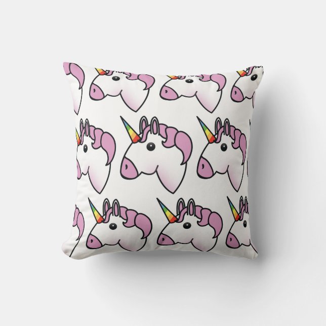 Cute Unicorn Pattern Cushion (Front)