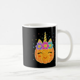 Cute Unicorn Pumpkin Halloween Thanksgiving  Coffee Mug
