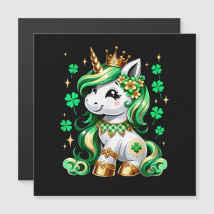 Cute Unicorn Shamrock St Patricks Day 