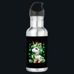 Cute Unicorn Shamrock St Patricks Day 532 Ml Water Bottle<br><div class="desc">Cute Unicorn Shamrock St Patricks Day</div>