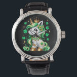 Cute Unicorn Shamrock St Patricks Day Watch<br><div class="desc">Cute Unicorn Shamrock St Patricks Day</div>