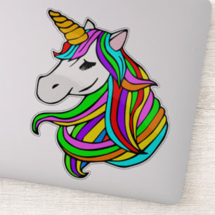 Cute Unicorn Stickers for wall, phone, laptop, cup