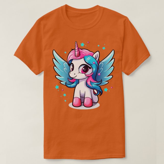 Cute Unicorn T-Shirt (Design Front)
