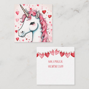 Cute Unicorn Valentine's Day Cards