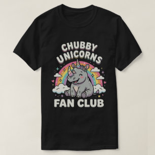 Cute Unicorns Fan Club Magical Rainbow Unicorn T-Shirt