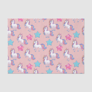 Cute Unicorns Tissue Paper