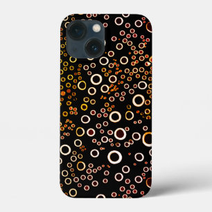 Cute Unique Bubble Pattern iPhone 13 Mini Case