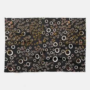 Cute Unique Bubble Pattern Tea Towel