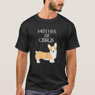 Cute Unique Corgi Dog Puppy Mum T-Shirt