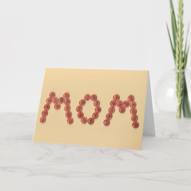 Cute Unique Mother's Day Greeting Card (Front)