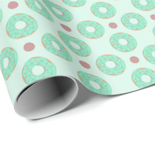 cute unisex baby shower wrapping paper