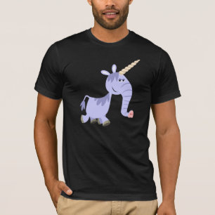 Cute Unusual Cartoon Unicorn T-Shirt