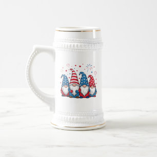 Cute USA American Gnomes Cartoon-68123 Beer Stein
