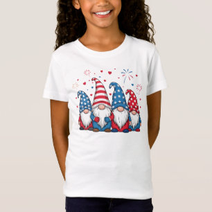 Cute USA American Gnomes Cartoon-68123 T-Shirt