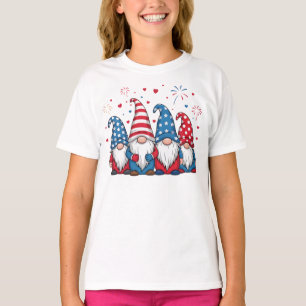 Cute USA American Gnomes Cartoon-68123 T-Shirt