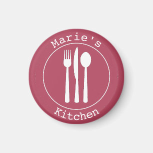 Cute Utensils Personalised Kitchen belongs to Magnet