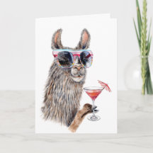 Cute Vacation Llama