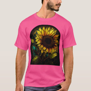 Cute Vacations Floral Summer Holidays Sunflower 10 T-Shirt