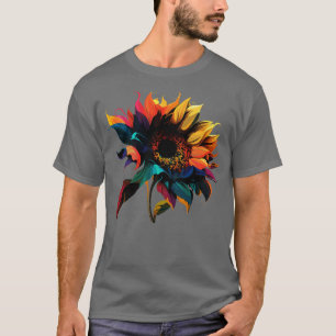 Cute Vacations Floral Summer Holidays Sunflower 5 T-Shirt