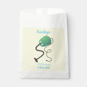 Cute vacuum cleaner cartoon humour  favour bags