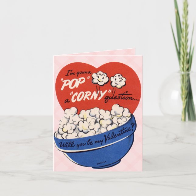 Cute Valentine Card for Kids (Front)