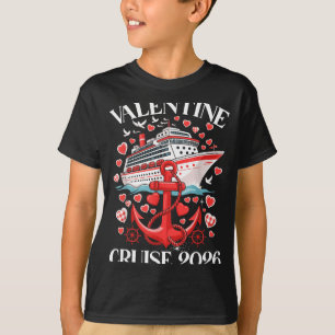 Cute valentine cruise 2026 matching couple holiday T-Shirt