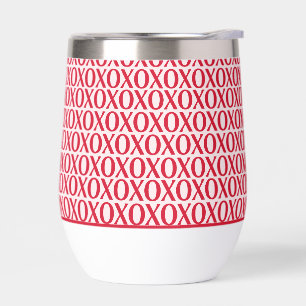 Cute Valentine Day XOXO Red And Pink