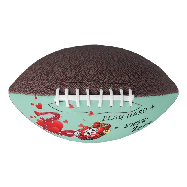 Cute Valentine Design Football (Front)