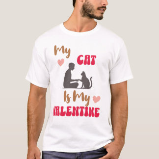 Cute Valentine gift ideas for Cat Lovers T-Shirt
