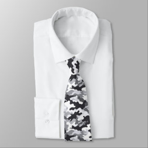 Cute Valentine Gifts For Men Camo Print Tie