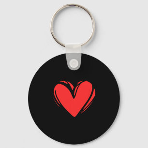 Cute Valentine Heart Men, Women, Teens, Kids, Girl Key Ring