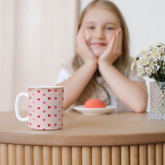 Cute Valentine Hearts Mug (Creator Uploaded)