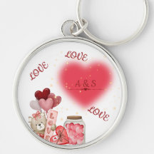 Cute Valentine Keychain
