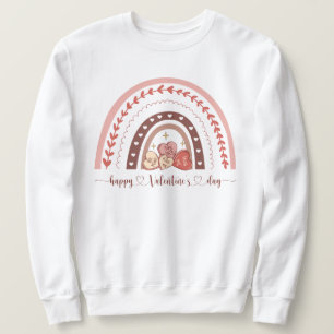 Cute Valentine Rainbow   Valentine Gift   Valentin Sweatshirt