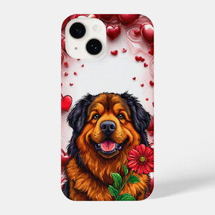 Cute Valentine’s Day dog iPhone 14 Case