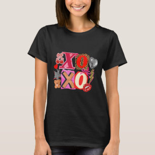 Cute Valentine Xoxo Funny Valentine Hearts Lover G T-Shirt