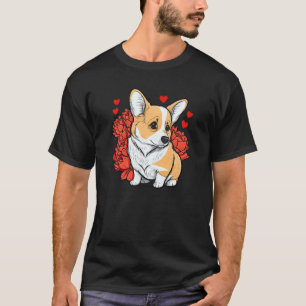 Cute Valentines Corgi Cool Pembroke Welsh Corgi 6 T-Shirt