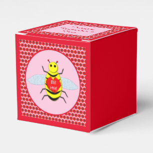 Cute Valentines Day Bee Favour Box