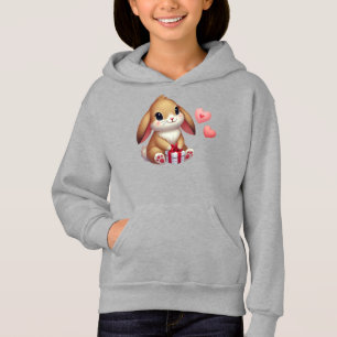 Cute Valentine's Day bunny rabbit