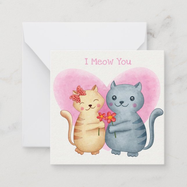 Cute Valentine's Day Card (Front)