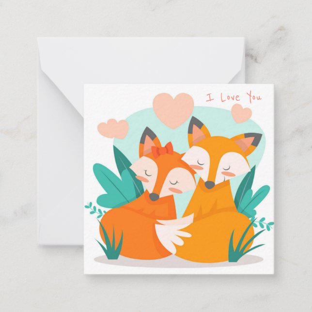 Cute Valentine's Day Card (Front)