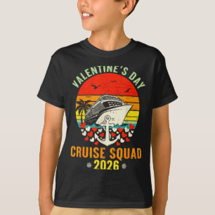 Cute Valentines Day Cruise 2026 Matching Cruise Fo T-Shirt