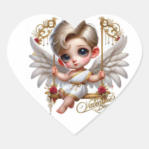 Cute Valentine's Day Cupid Sticker