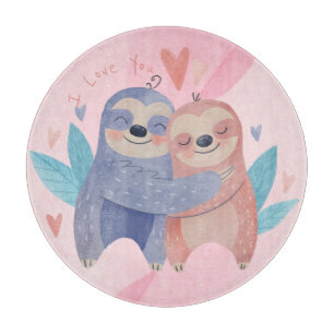 Cute Valentine's Day Cutting Board