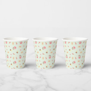 Cute Valentine's Day Desserts Sweet Treats Pastel  Paper Cups