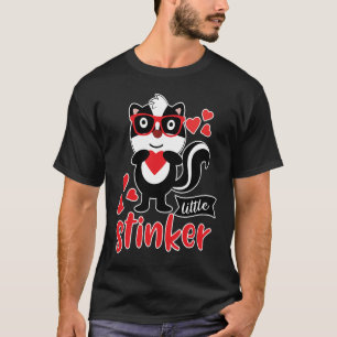 Cute Valentines Day for Boys Funny Little Stinke T-Shirt