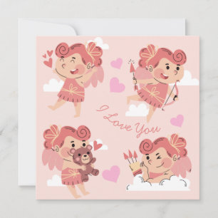 Cute Valentine's Day Holiday Card